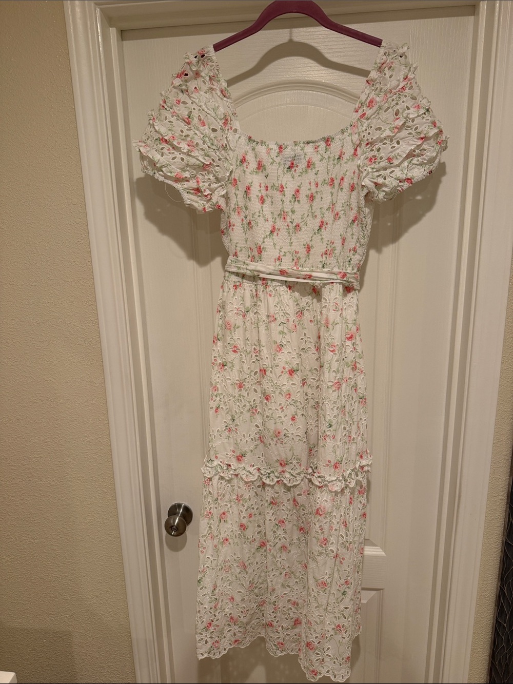 LoveShackFancy for Target Dress Clementine Ruffle Midi Eyelet
Dress Sz 12 - Picture 13 of 15